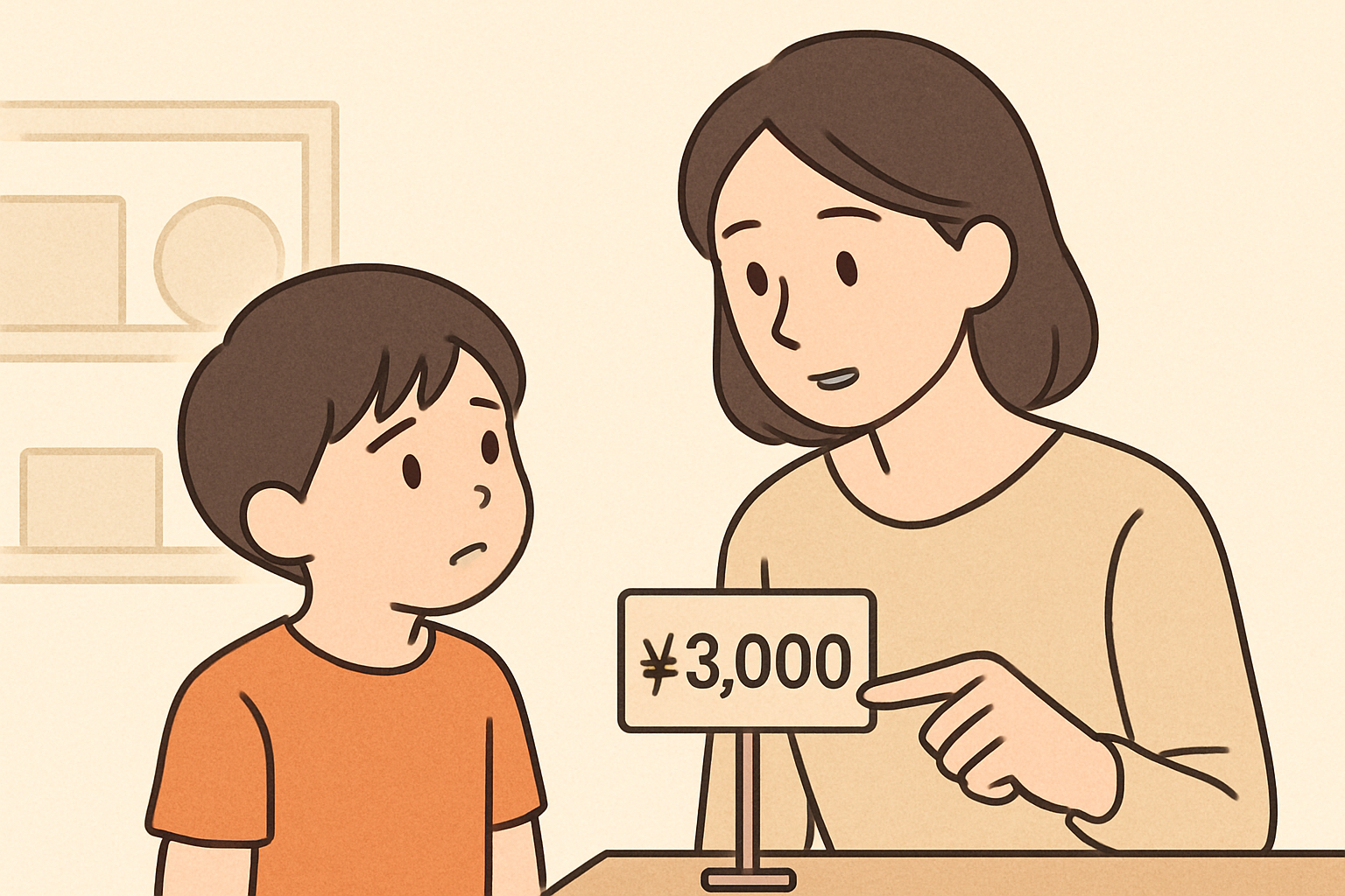 子どもに「これは高い」とどう伝える？ 買えない理由より、選ぶ基準を一緒に作る